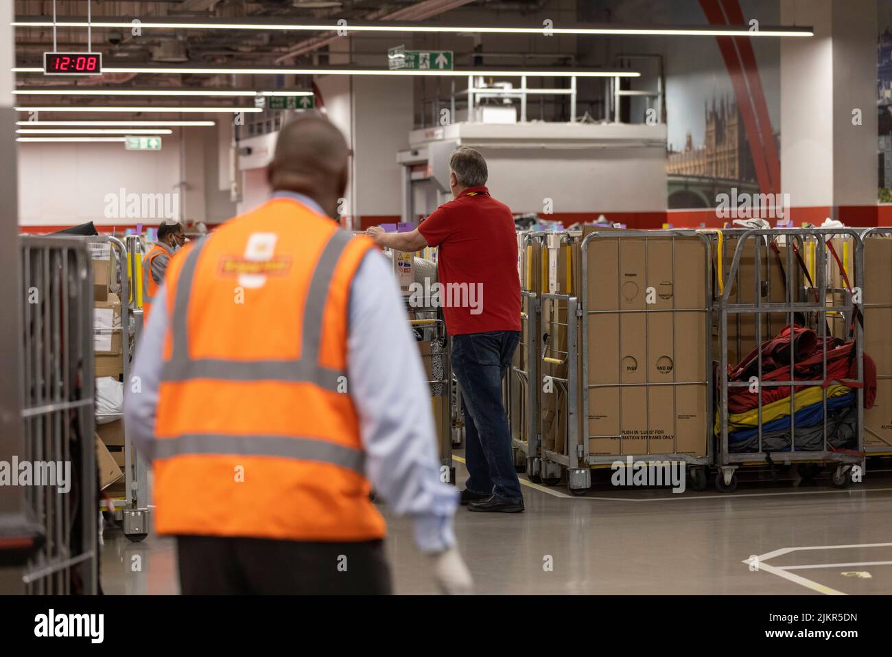 Royal Mail sorting office at Mount Pleasant, London, England, United Kingdom Stock Photo