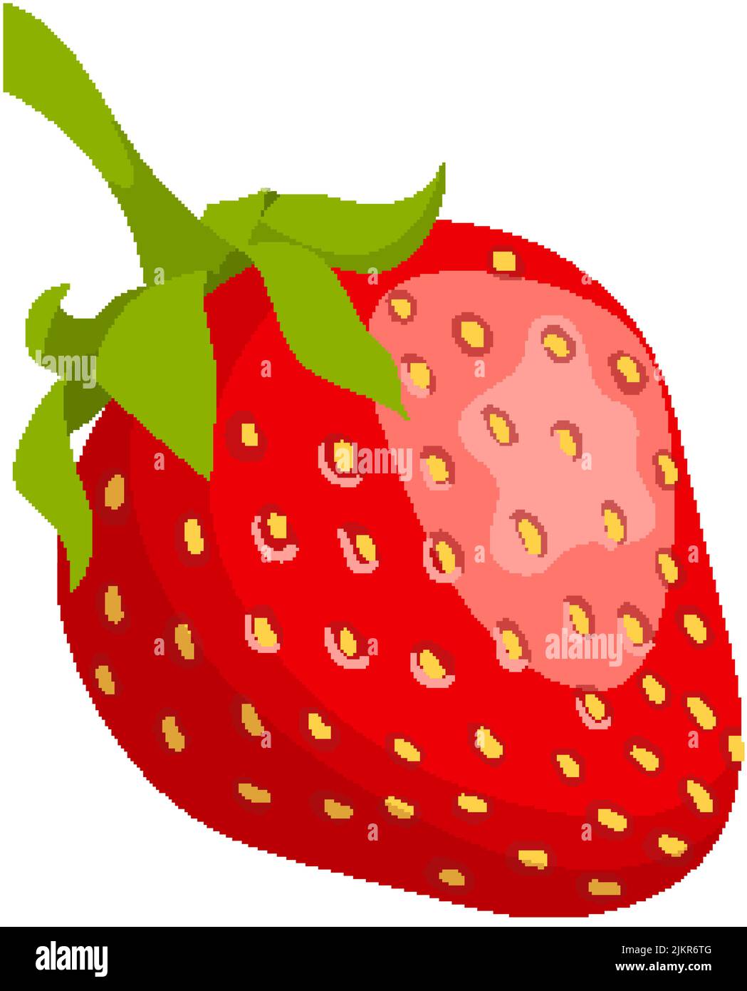 strawberry cartoon vector illustration Stock Vector Image & Art Alamy
