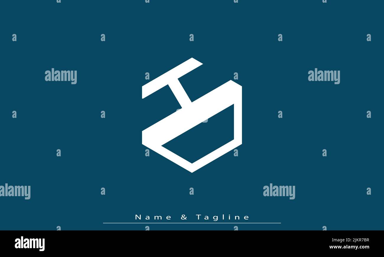 Alphabet letters Initials Monogram logo HD , DH Stock Vector Image ...