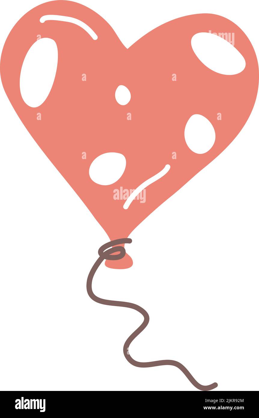 balloon shape heart icon Stock Vector Image & Art - Alamy