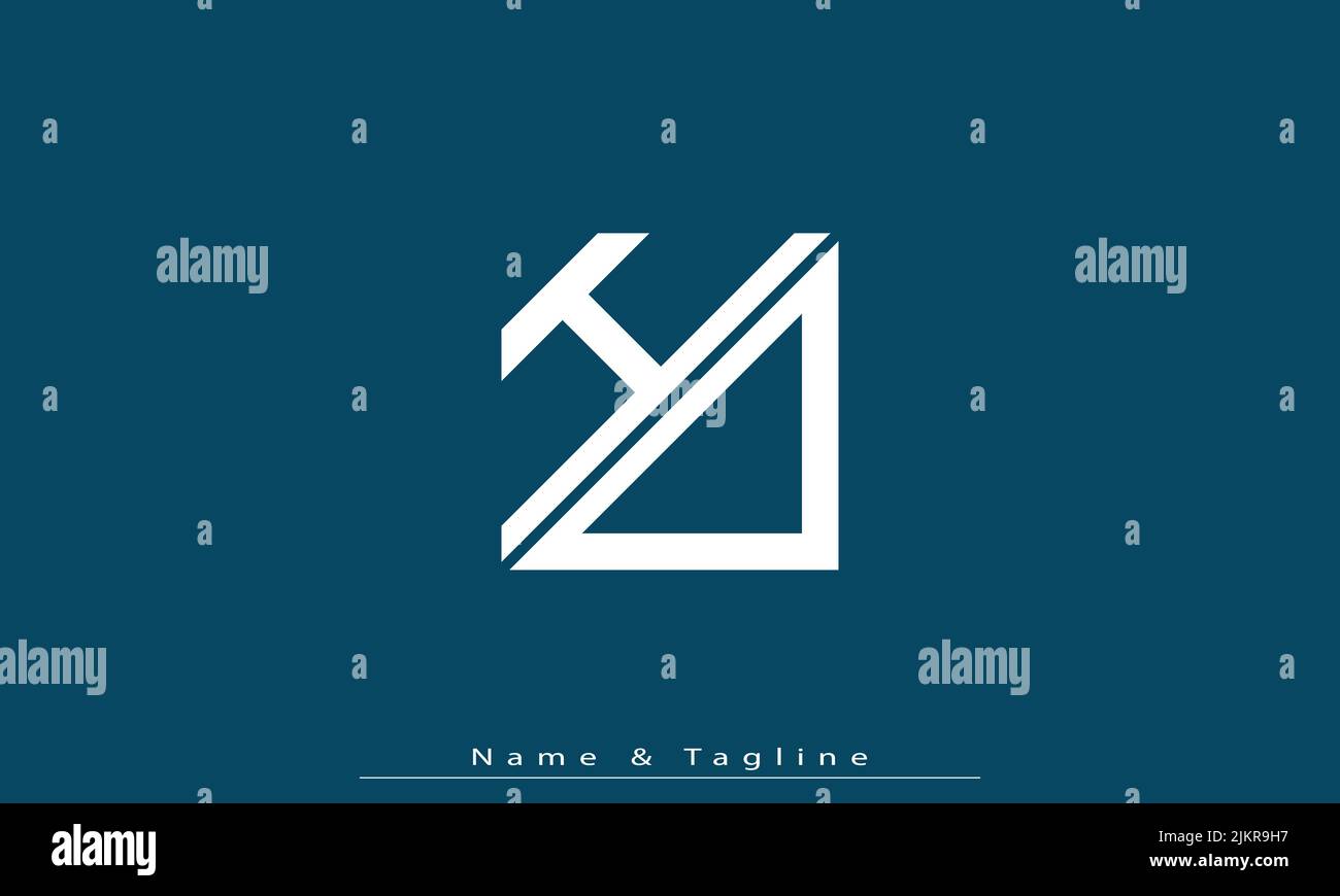 Alphabet letters Initials Monogram logo HD , DH Stock Vector Image ...
