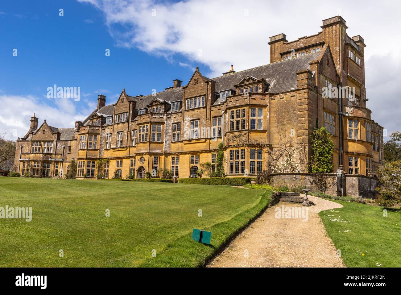 Minterne House and Gardens in Minterne Magna in Dorset.The house was