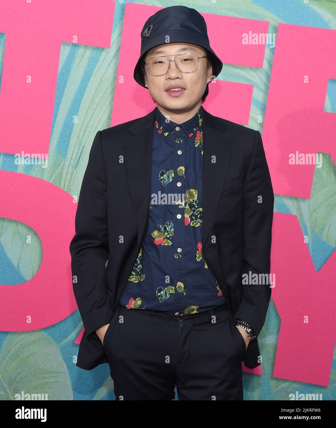 Jimmy O. Yang arrives at the Universal Pictures' EASTER SUNDAY Premiere