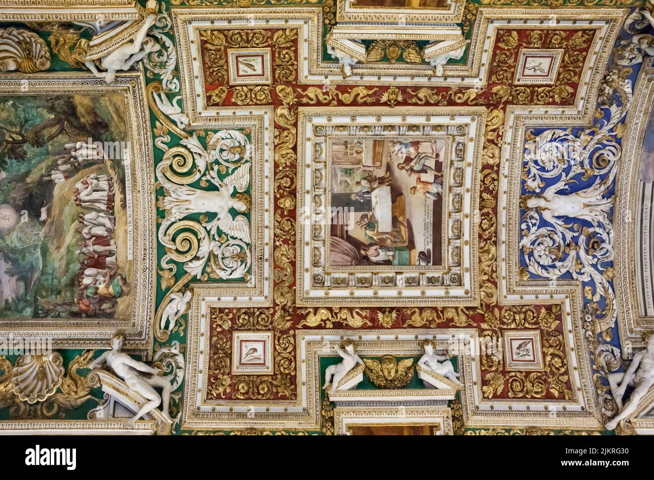 The Gallery of Maps ceilings in - The Gallery Of Maps Ceilings In The Vatican Museums 2JKRG30