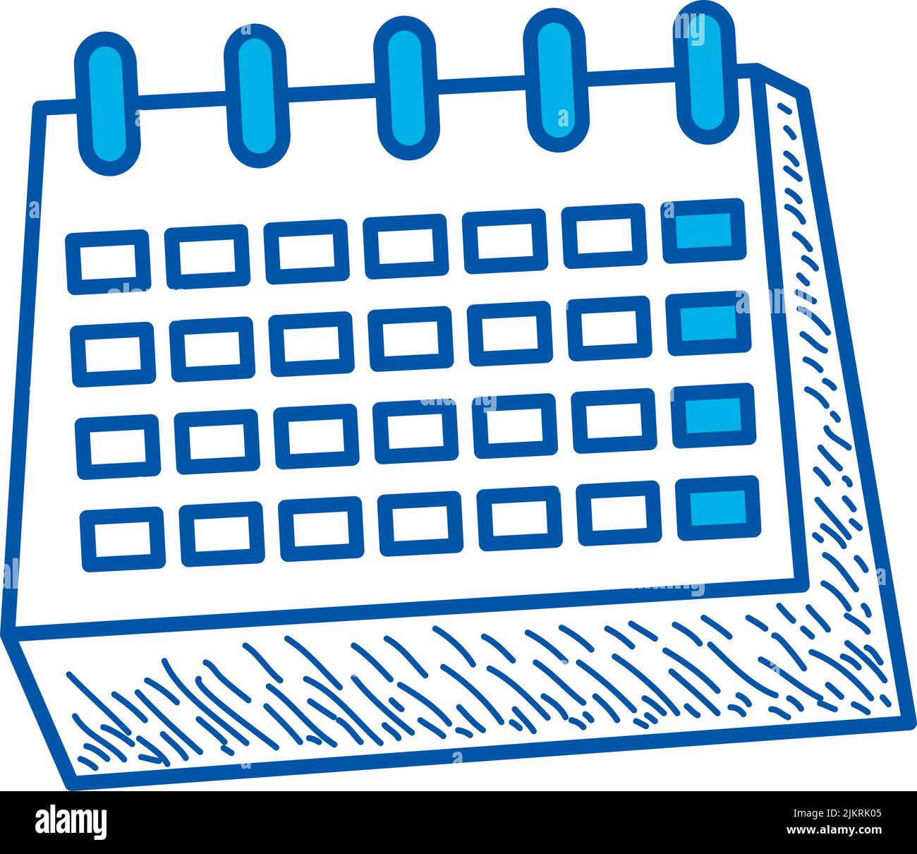 calendar doodle icon Stock Vector Image & Art - Alamy