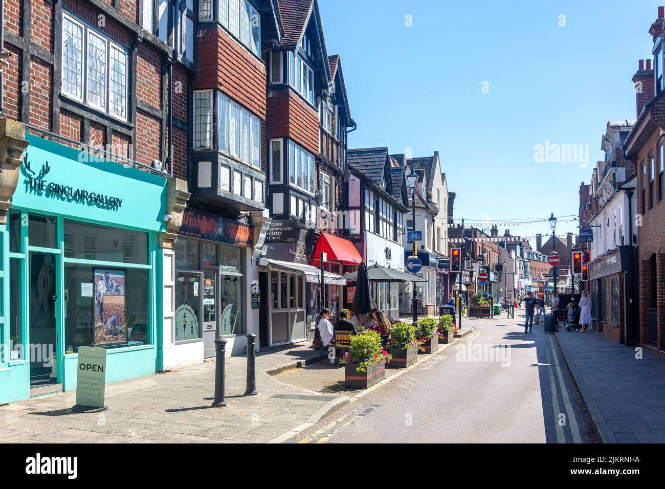 High Street, Rickmansworth, Hertfordshire, England, United Kingdom Stock Photo