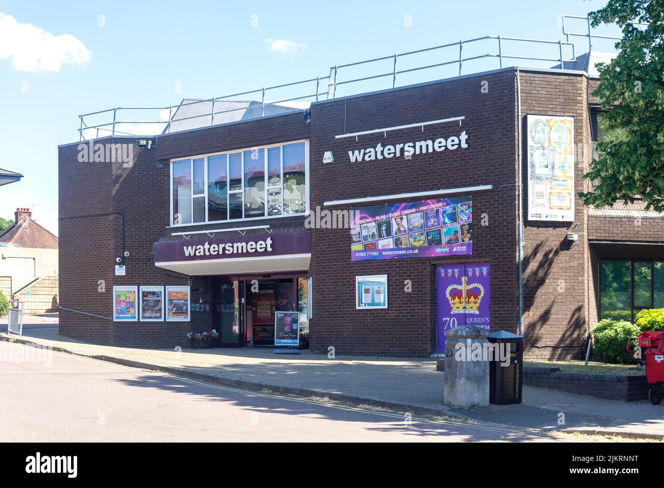Watersmeet Theatre, High Street, Rickmansworth, Hertfordshire, England, United Kingdom Stock Photo