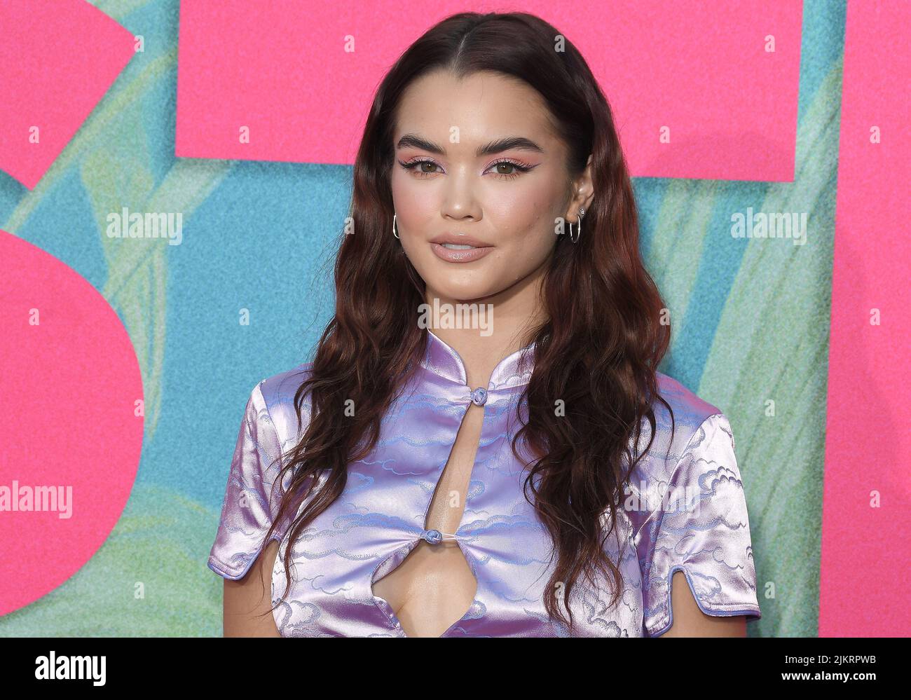 Paris Berelc arrives at the Universal Pictures' EASTER SUNDAY Premiere