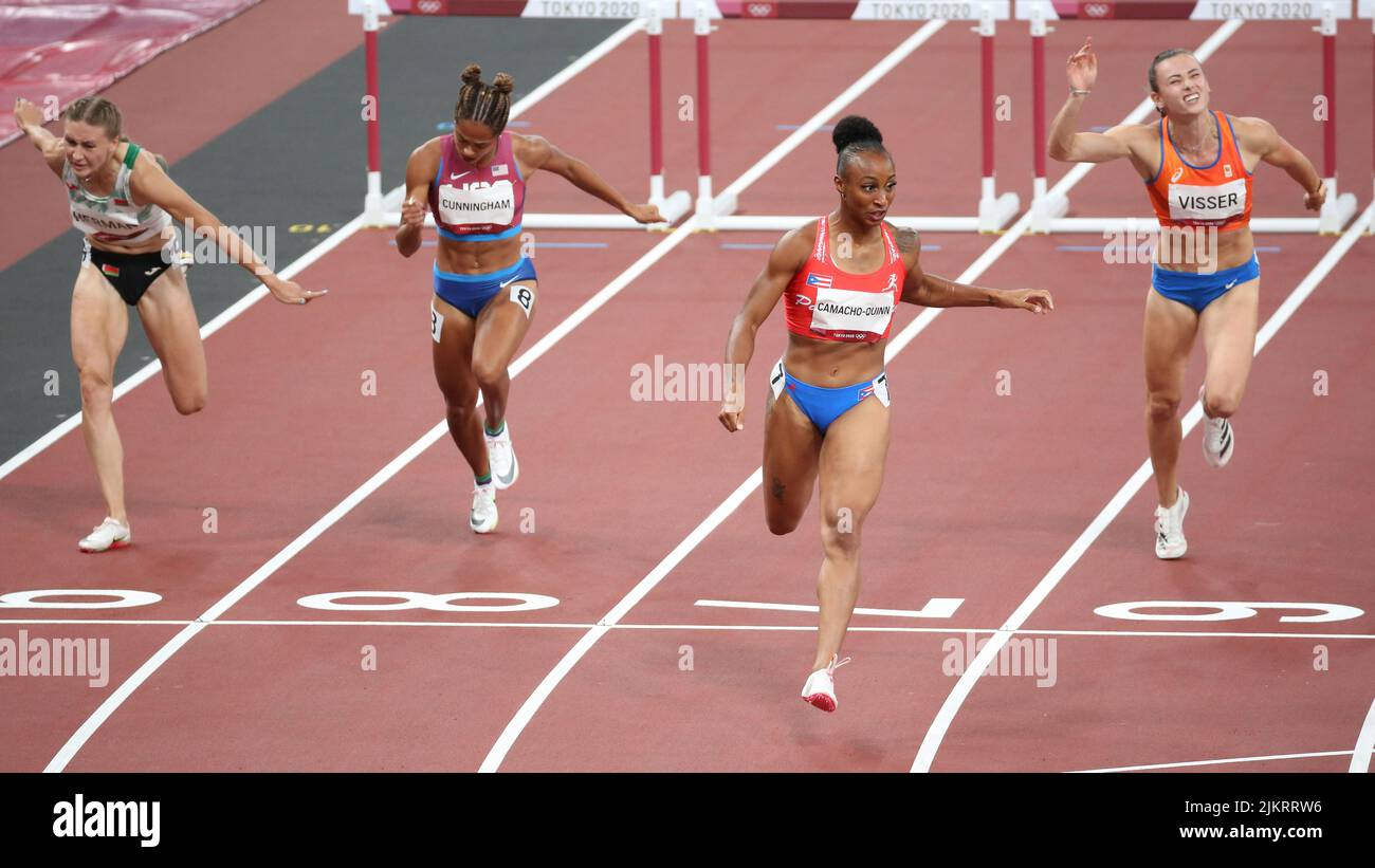 August 01st, 2021 Tokyo, Japan Jasmine CamachoQuinn of Puerto Rico