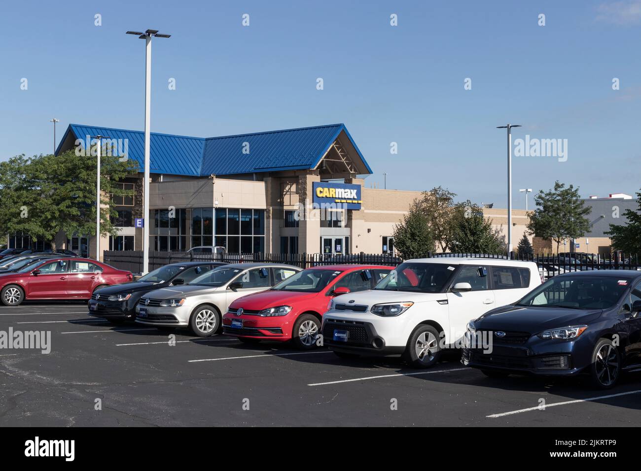 Merrillville Circa July 2022 CarMax Auto Dealership. CarMax is the