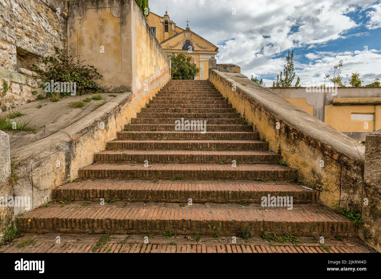 Italy Liguria Ponente Noli church chiesa di Nostra Signora delle Grazie