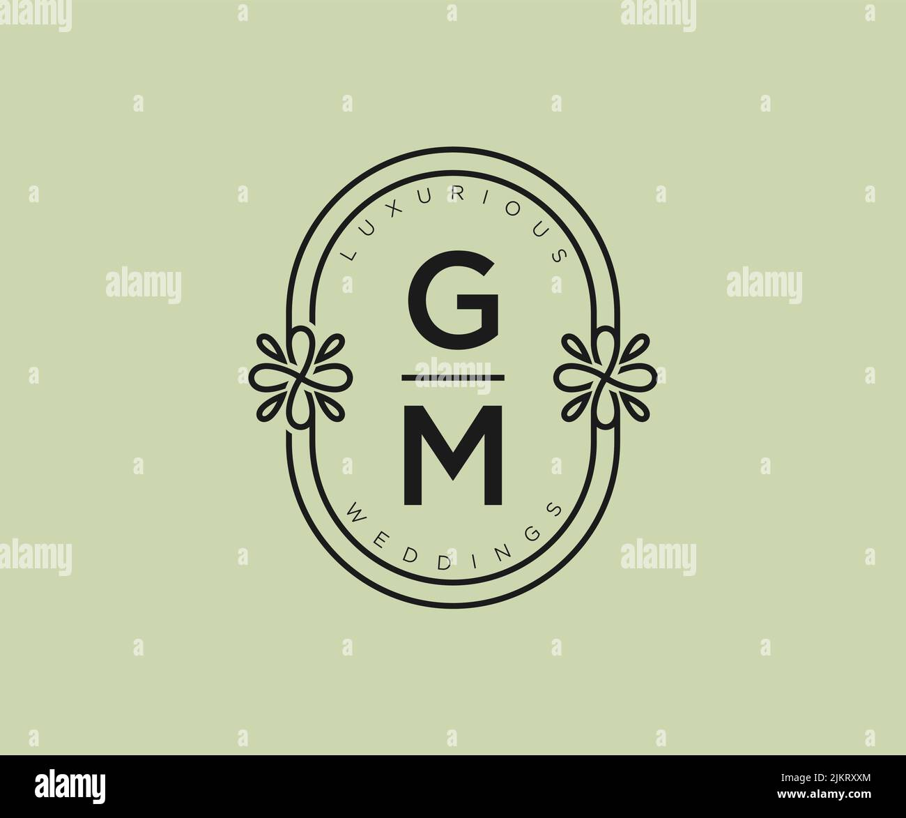 GM Logo With Geometric Shape Vector Monogram Design Template Isolated On  White Background Royalty Free SVG, Cliparts, Vectors, and Stock  Illustration. Image 175801214.