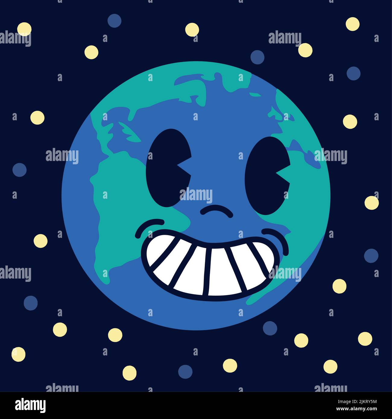 cartoon earth planet Stock Vector Image & Art - Alamy