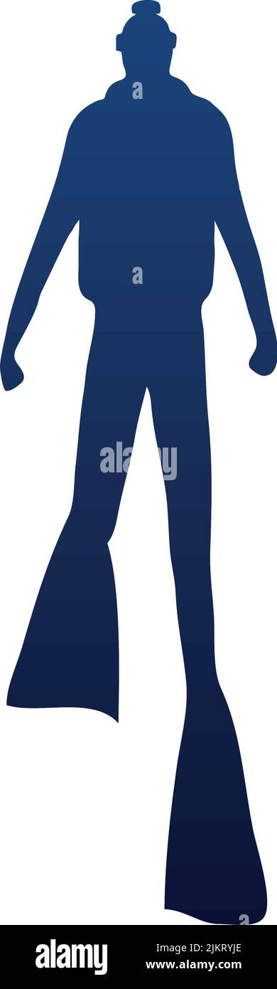 Navy diver silhouette snorkeling hi-res stock photography and images ...