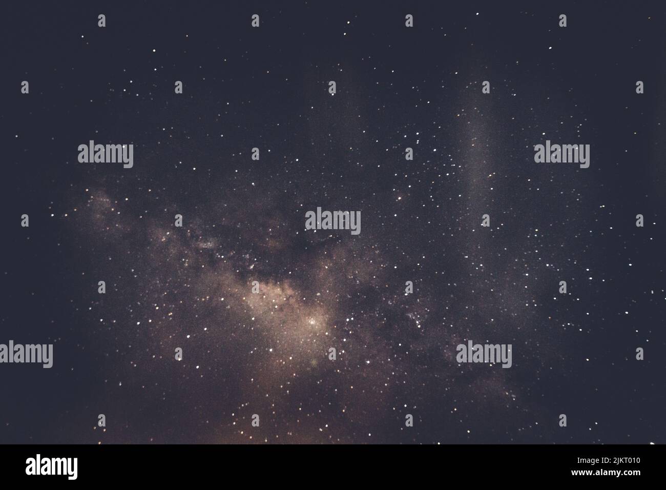 A Representation of the universe. Milky way in the night sky Stock ...