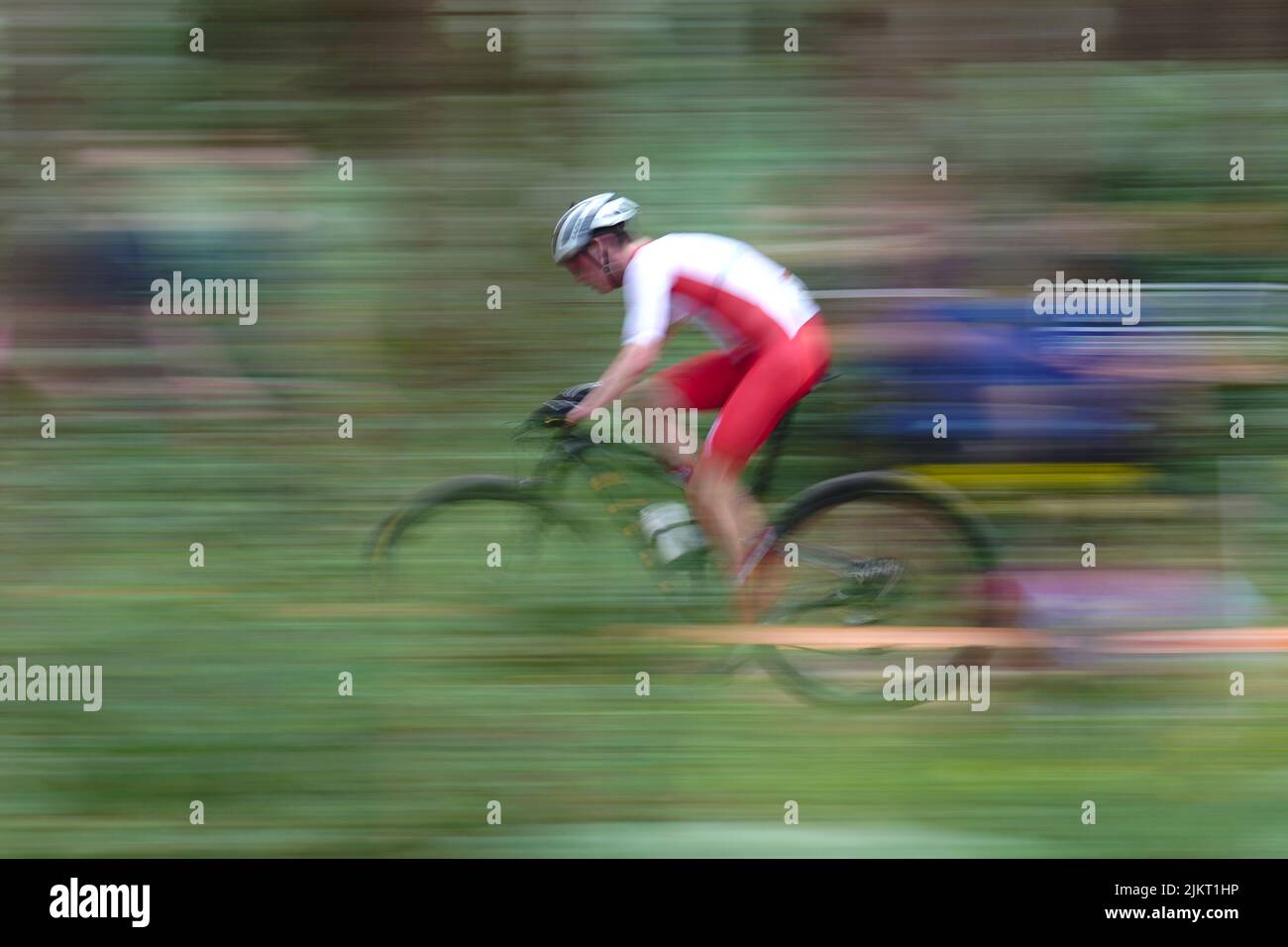 England's Joseph Blackmore during the Men's Cross-country final at Cannock Chase on day six of the 2022 Commonwealth Games. Picture date: Wednesday August 3, 2022. Stock Photo