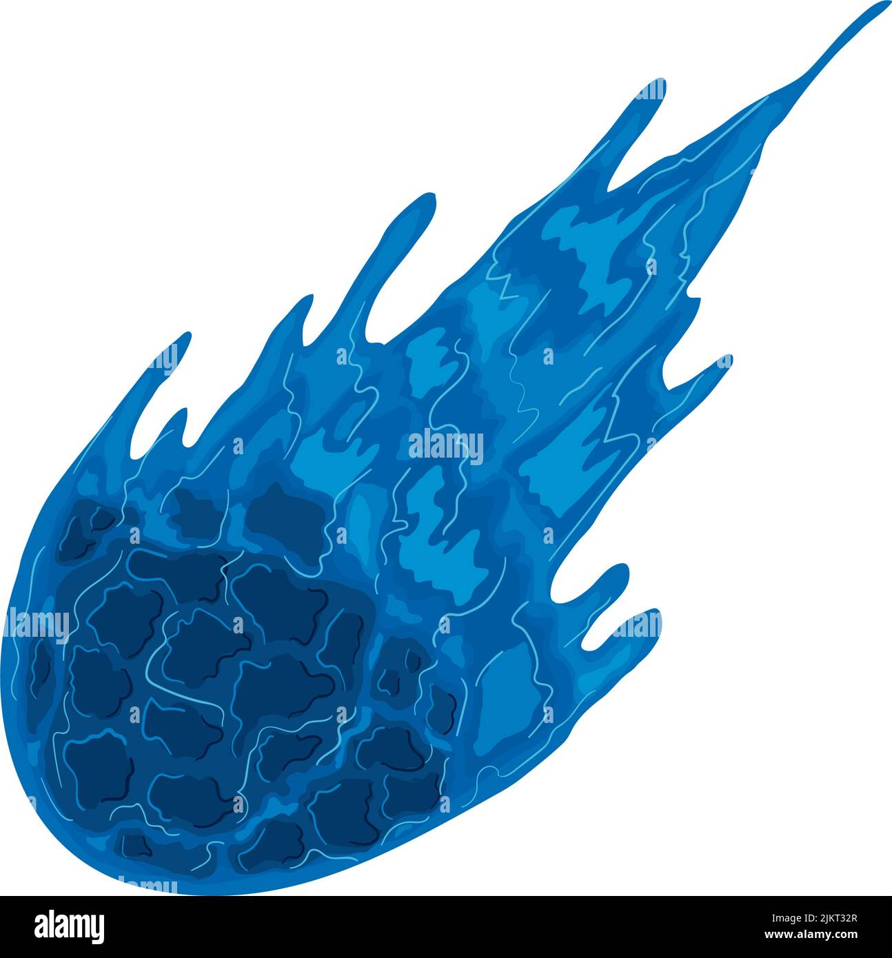 falling asteroid space Stock Vector Image & Art - Alamy