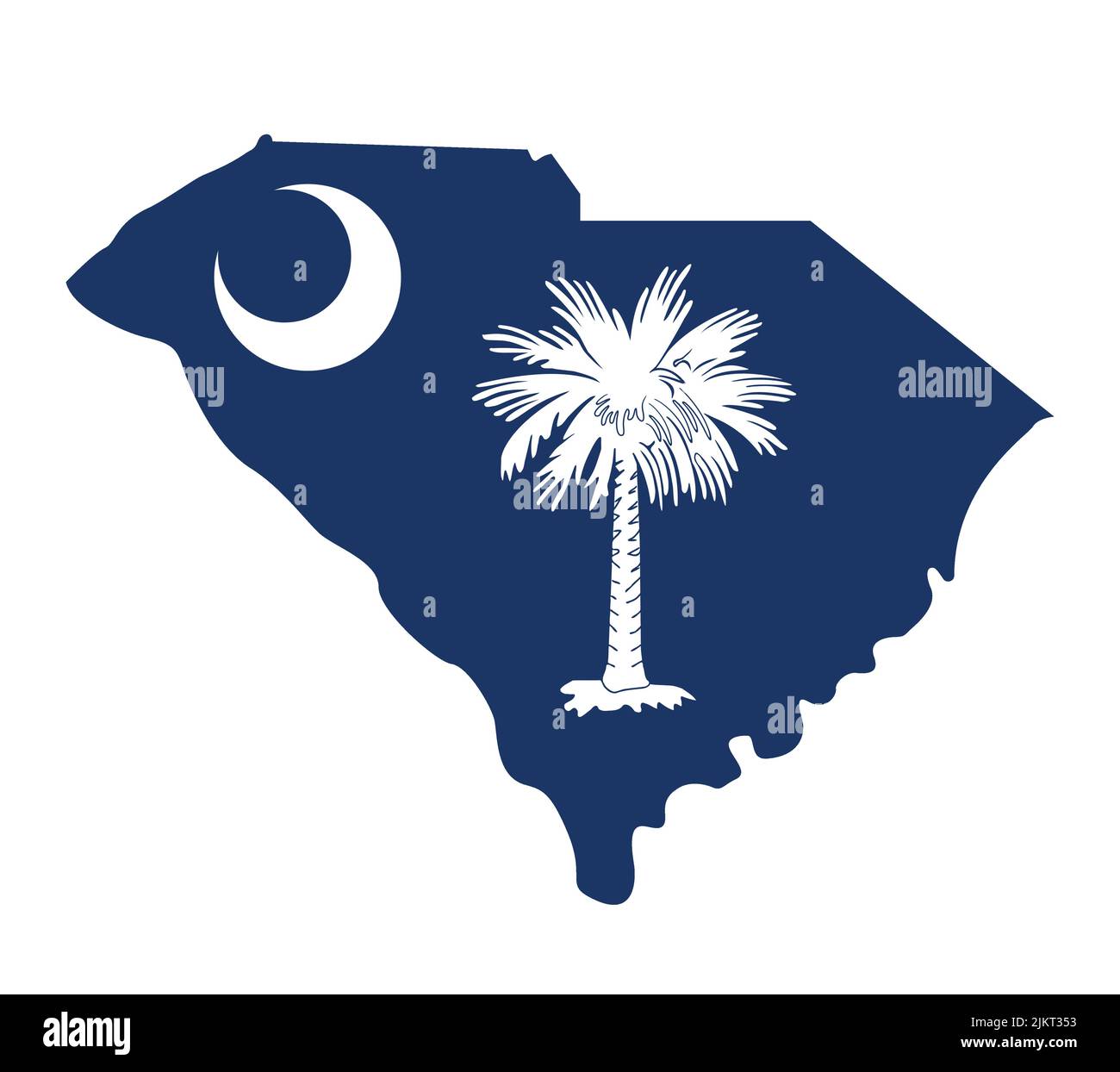 Sc Flag Stock Vector Images Alamy