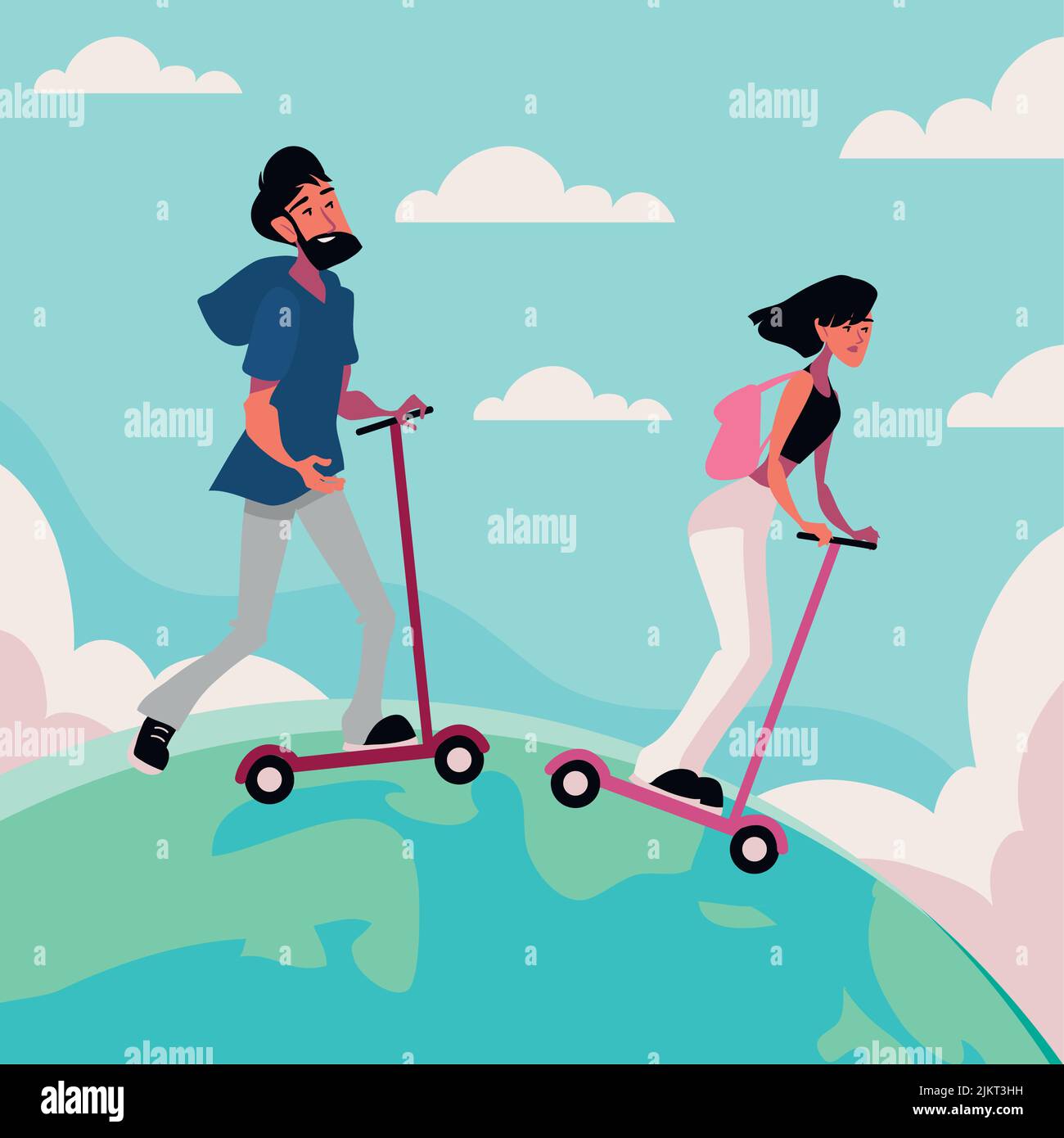 world car free day, theme Stock Vector Image & Art - Alamy