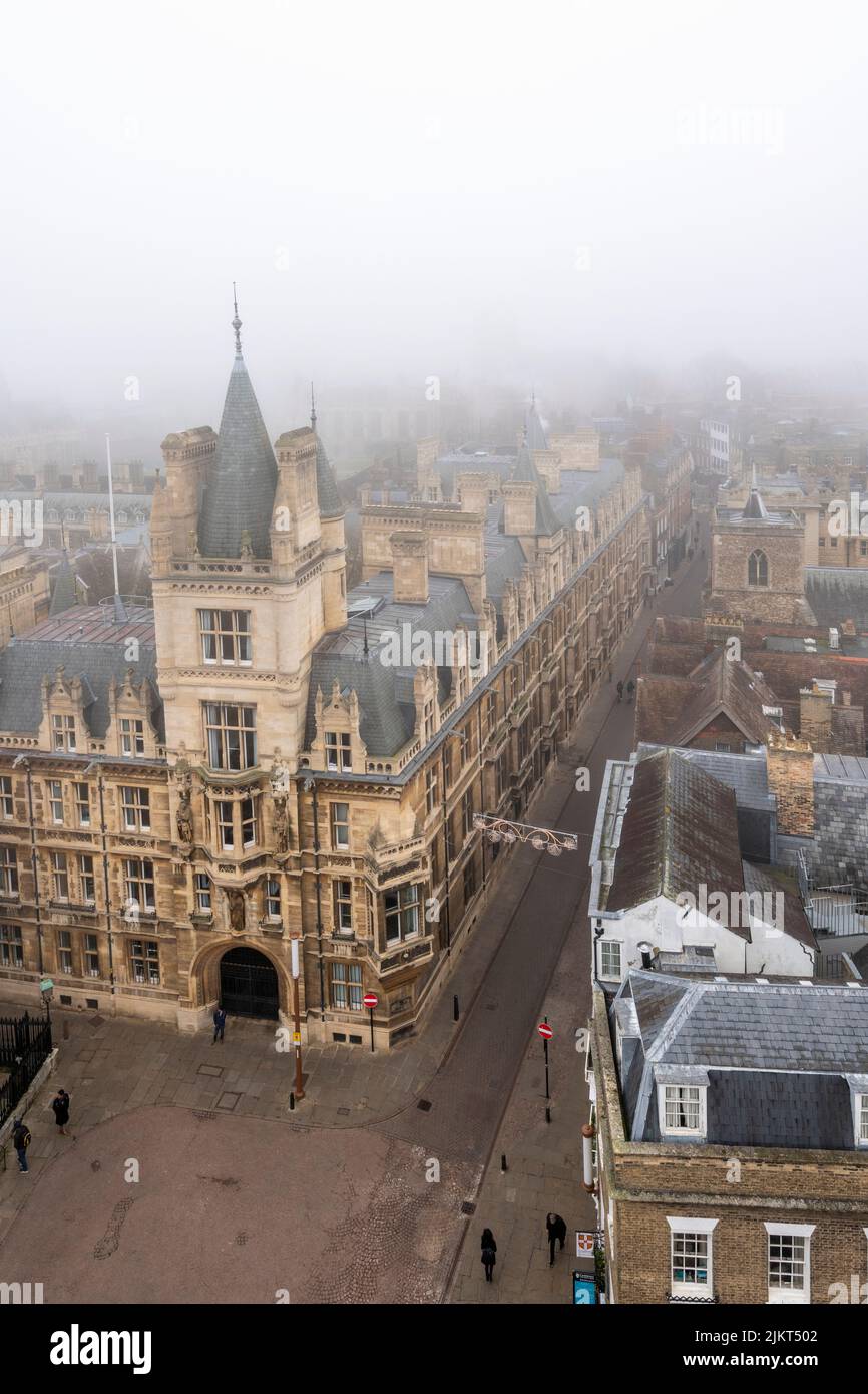 UK, England, Cambridge, University of Cambridge, Gonville and Caius College Stock Photo