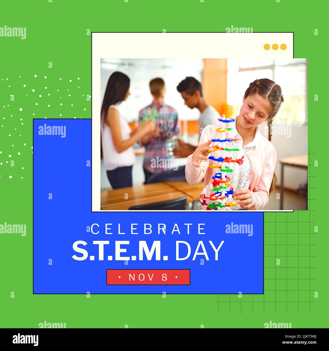 Composition of celebrate s Stock Photo