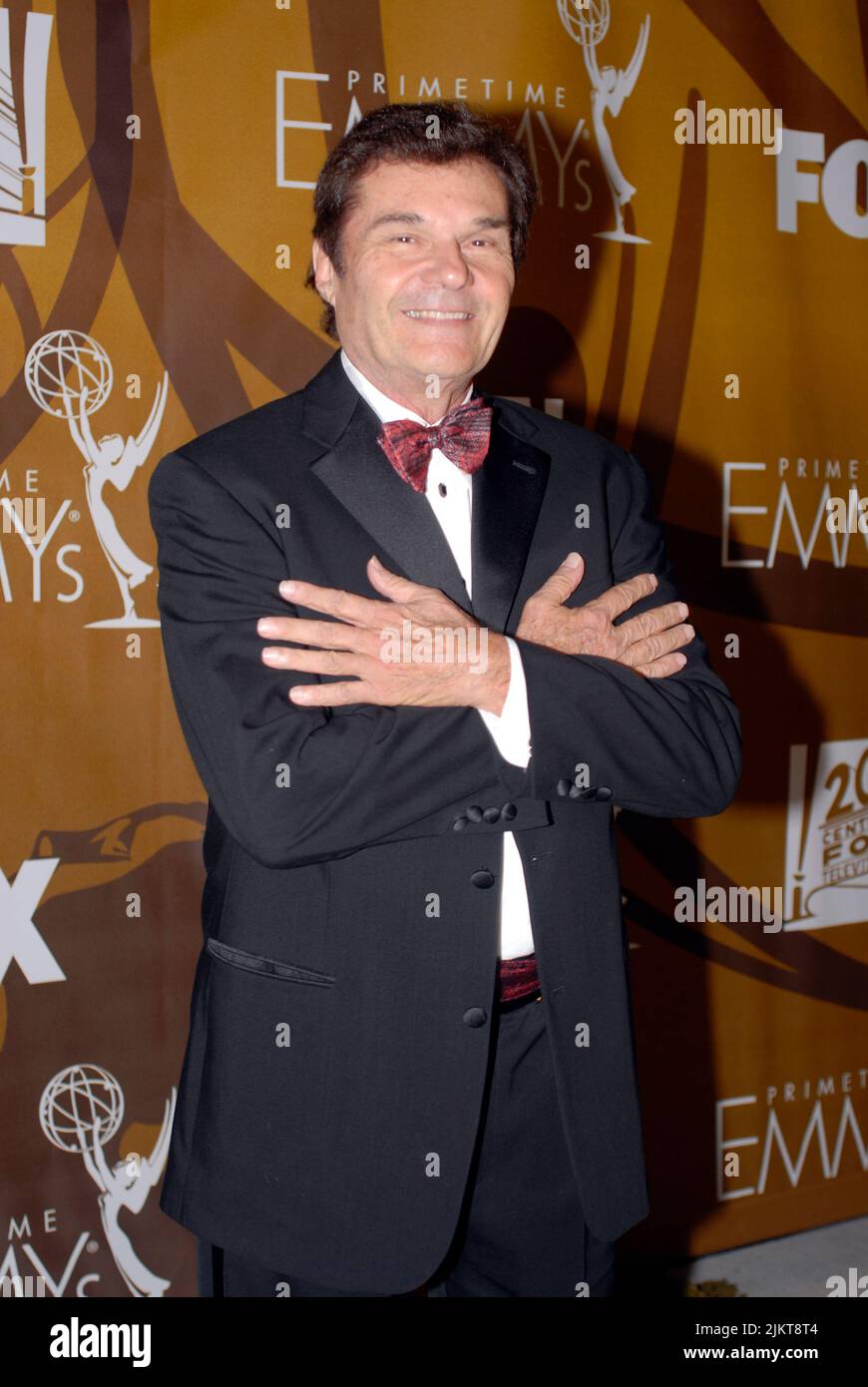 An American actor Fred Willard on the red carpet in Beverly Hills