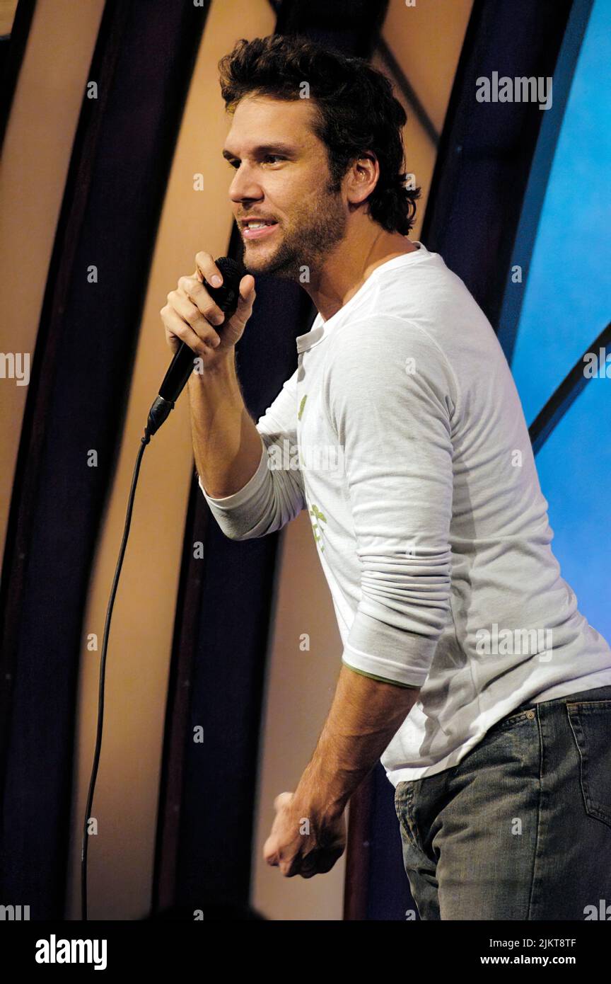 The Actor, comedian Dane Cook performing live at the Laugh Factory in West Hollywood (Los Angeles), California Stock Photo