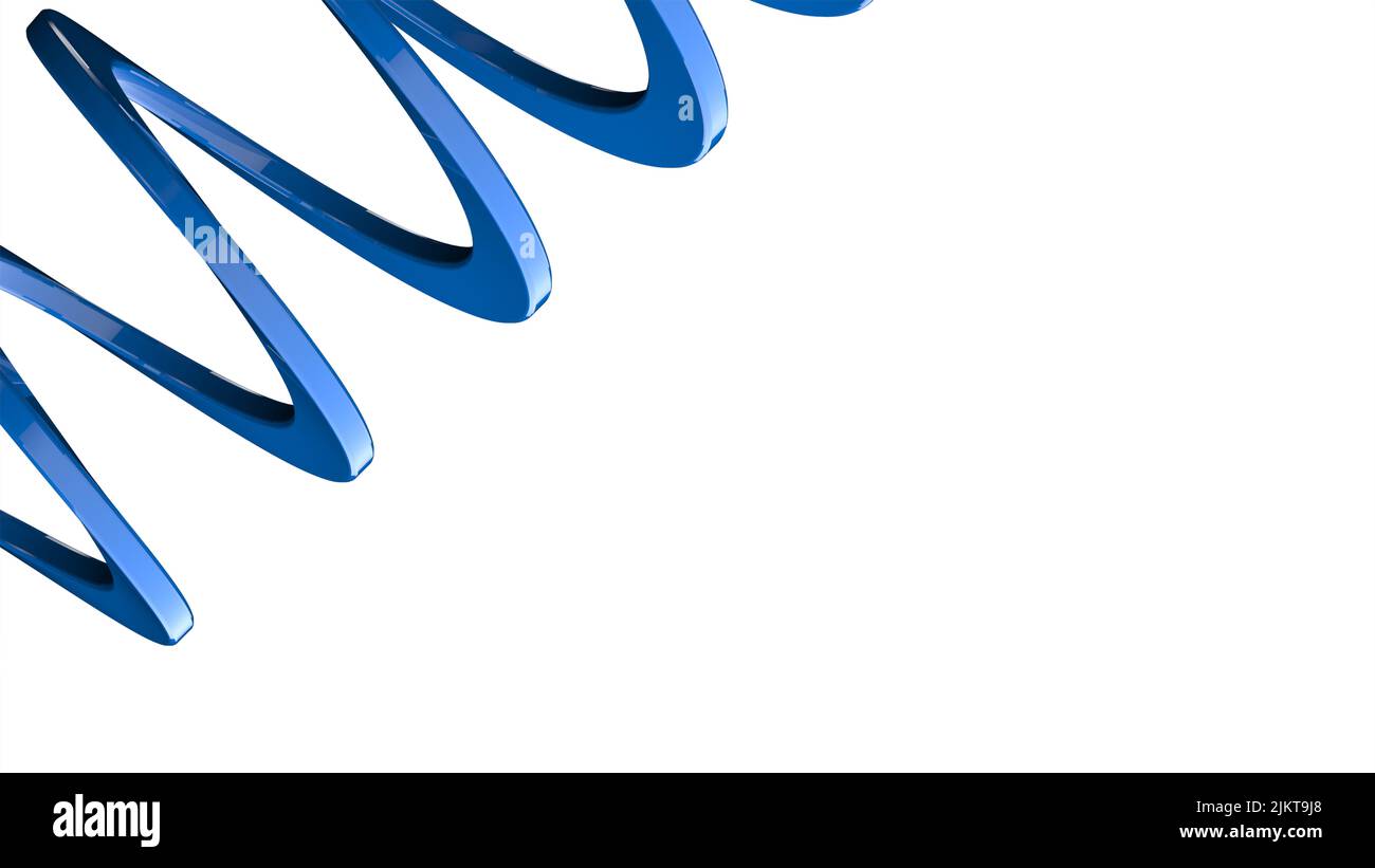 helix isolated DNA white background 3d illustration render Stock Photo ...