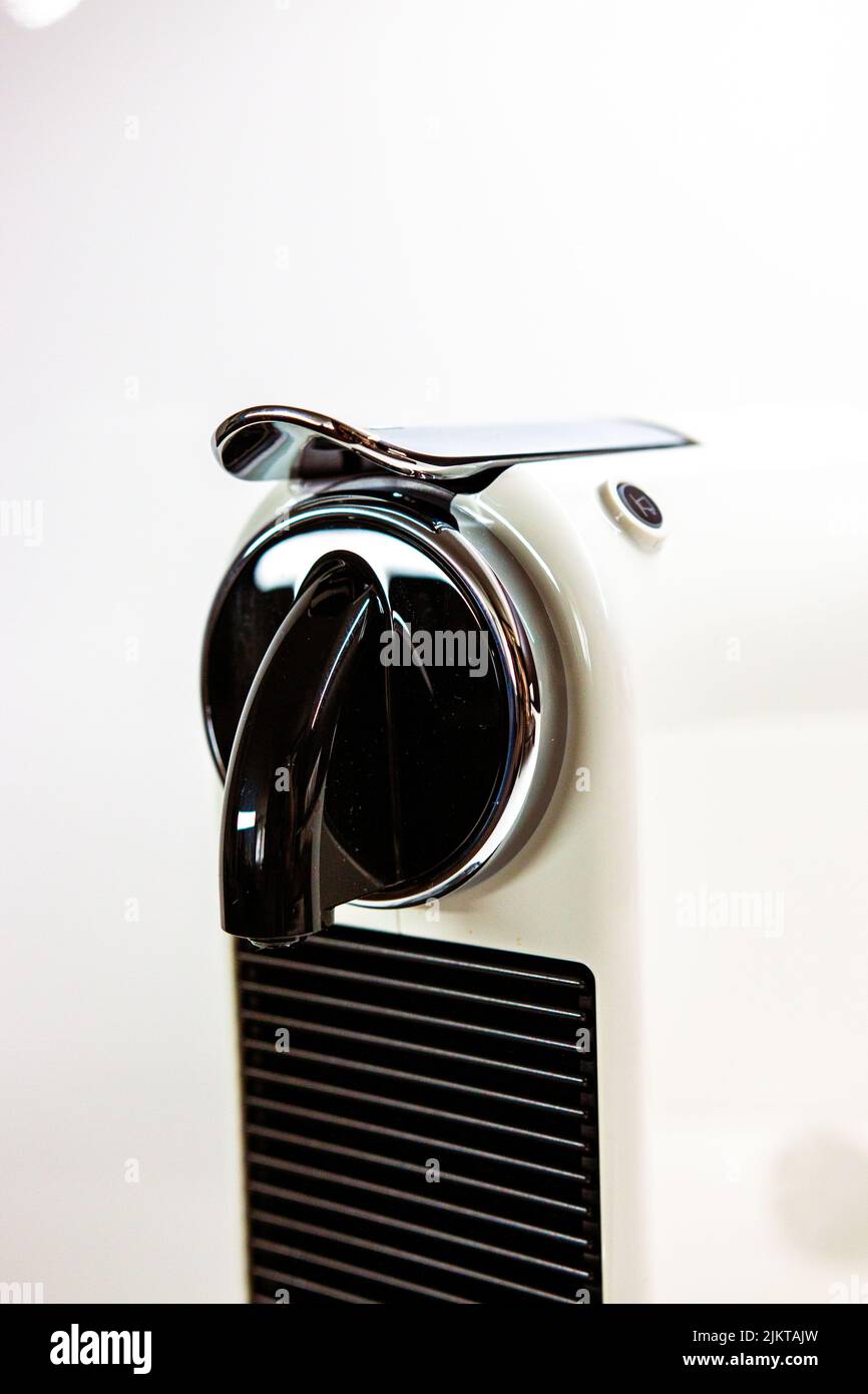 Nespresso coffee machine capsule drink Stock Photo - Alamy