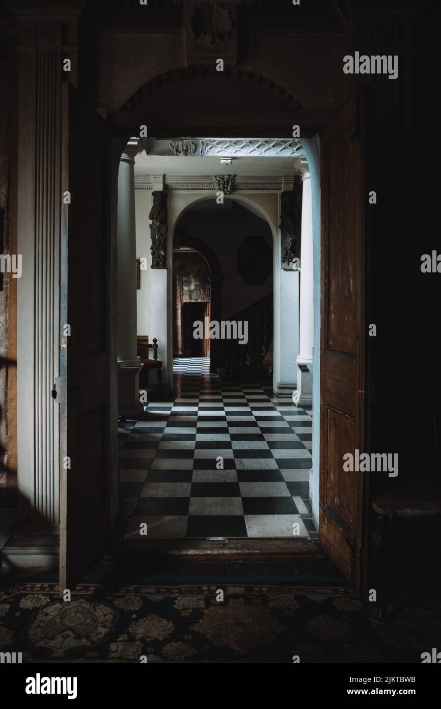 A beautiful interior of a historic English manor house Stock Photo Alamy