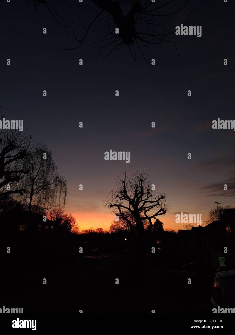 A sunset landscape hi-res stock photography and images - Alamy