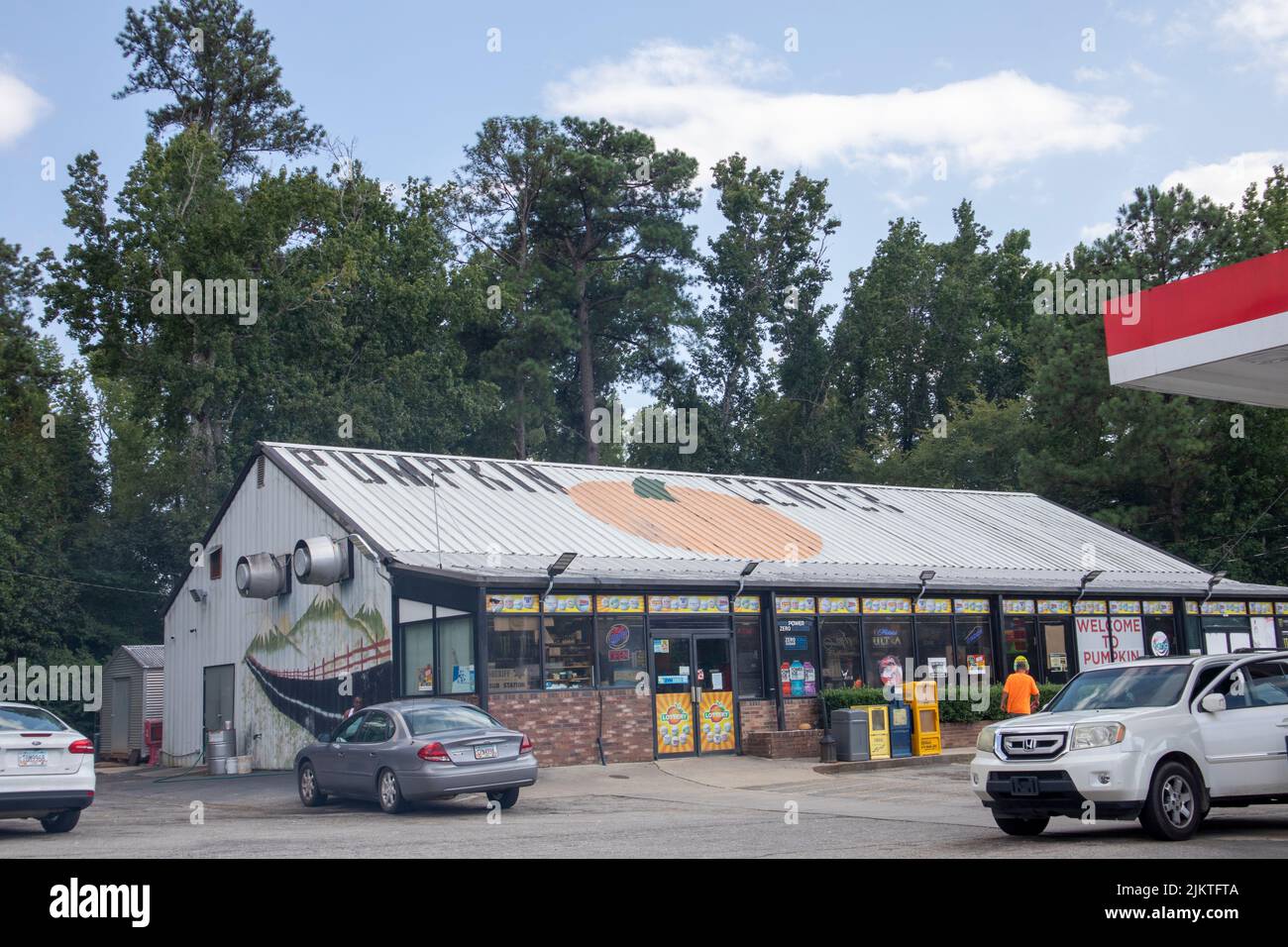 Appling, Ga USA 08 20 21 Historic Pumpkin Center retail convenience