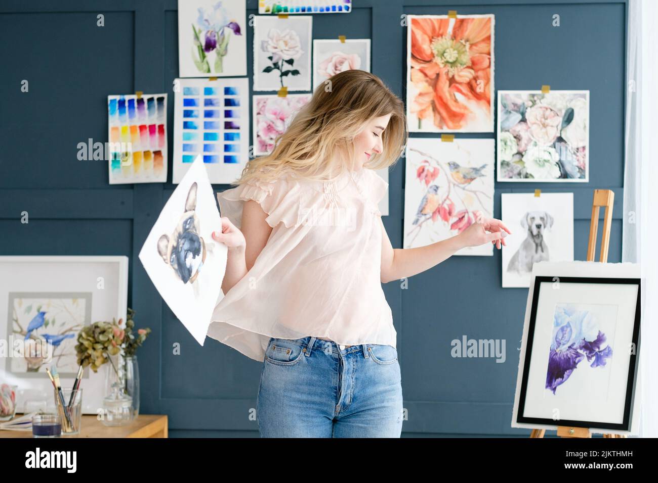 art inspiration expression drawing painting Stock Photo