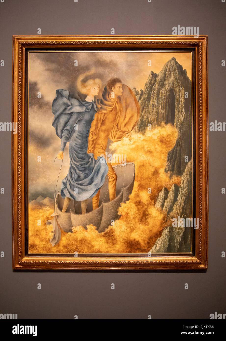 The Flight by Remedios Varo in the Tate Modern Surrealism Beyond