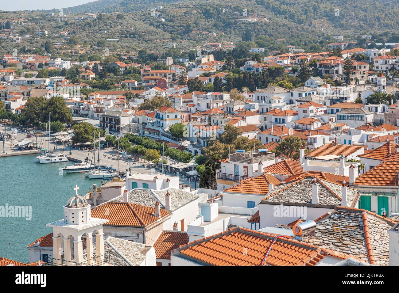 Aerial view greek shore hi-res stock photography and images - Alamy