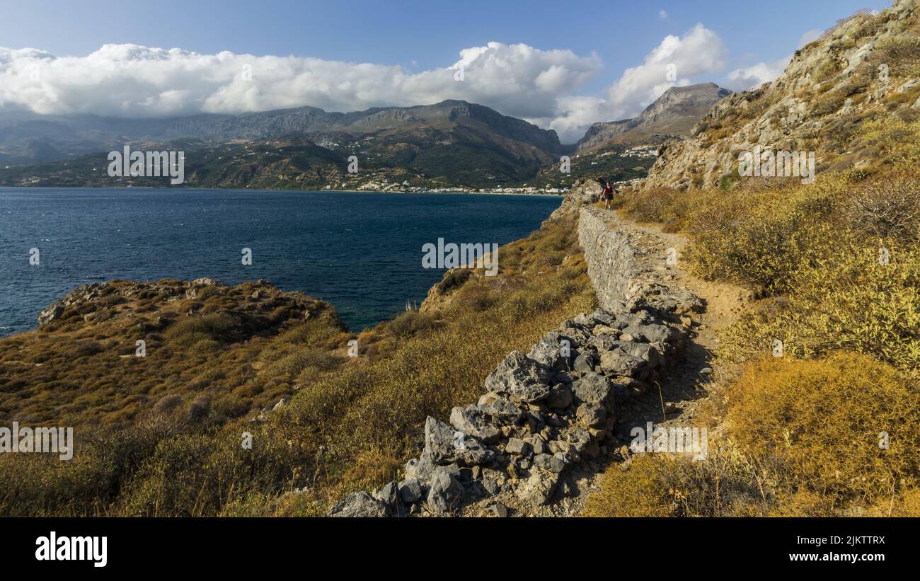 Wanderweg mit felsen hi-res stock photography and images - Alamy
