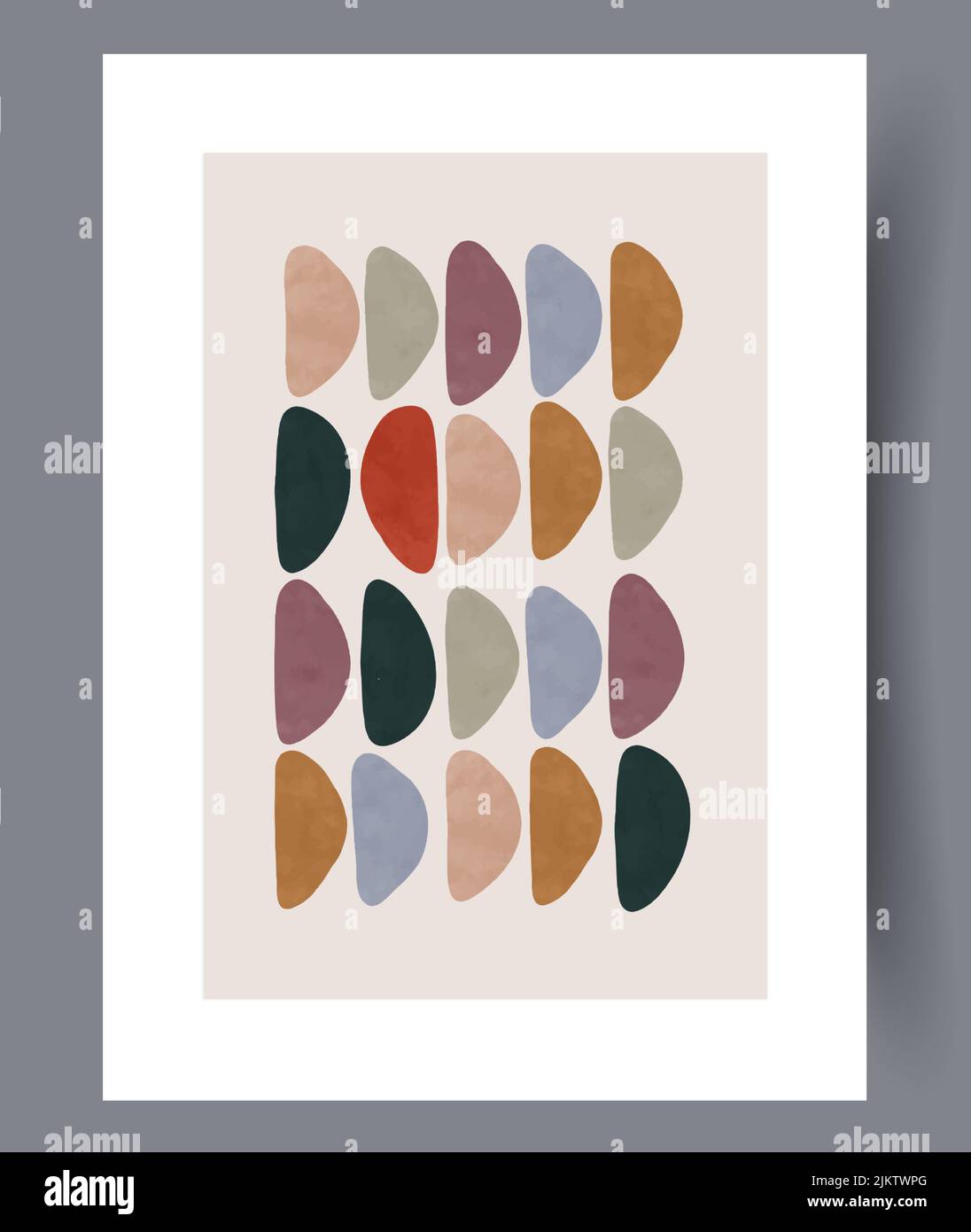 Printable wall art vector poster set vector Stock Vector Image & Art ...