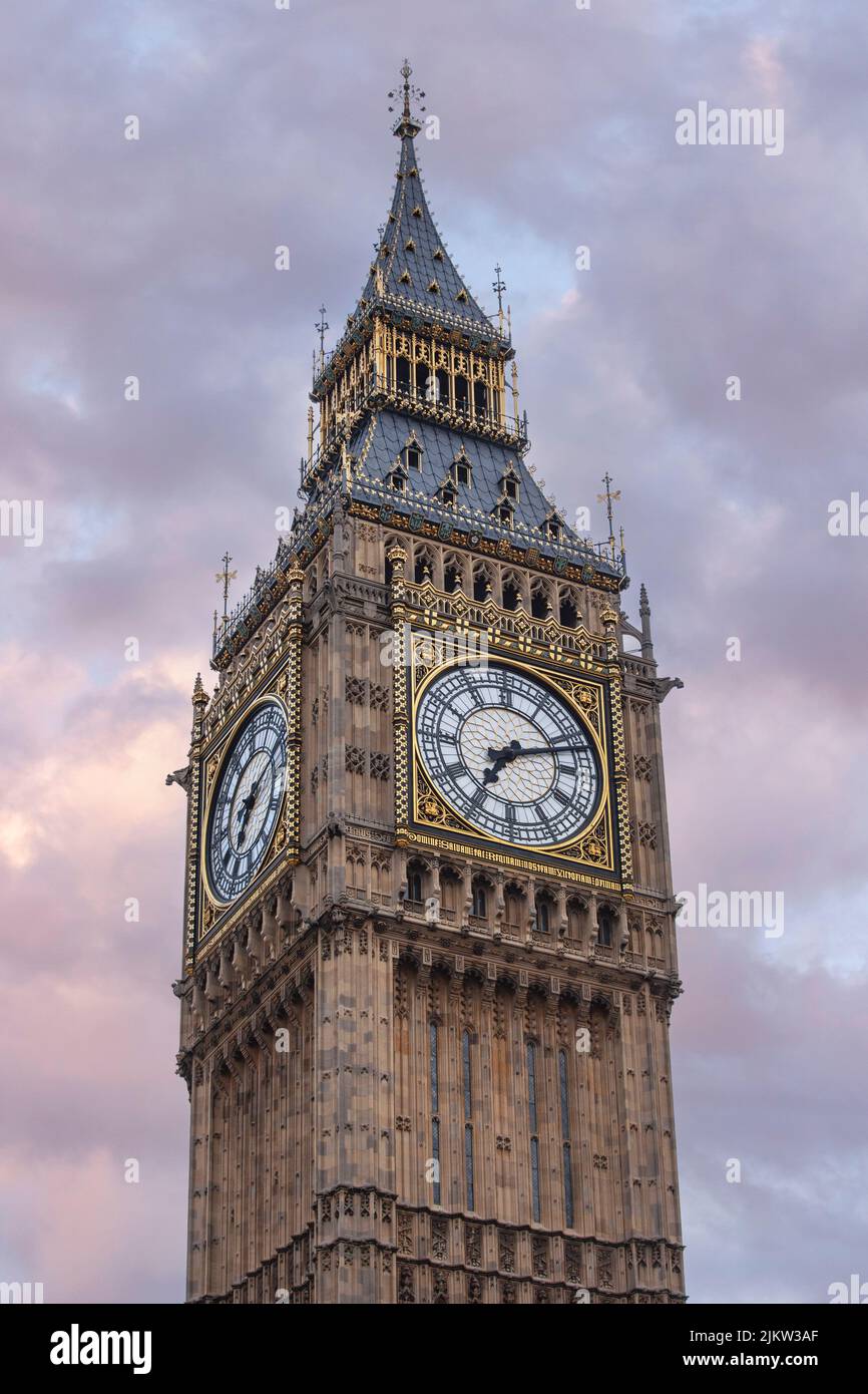 London united kingdom 08 September 2013 Big Ben, London, UK. A view of ...