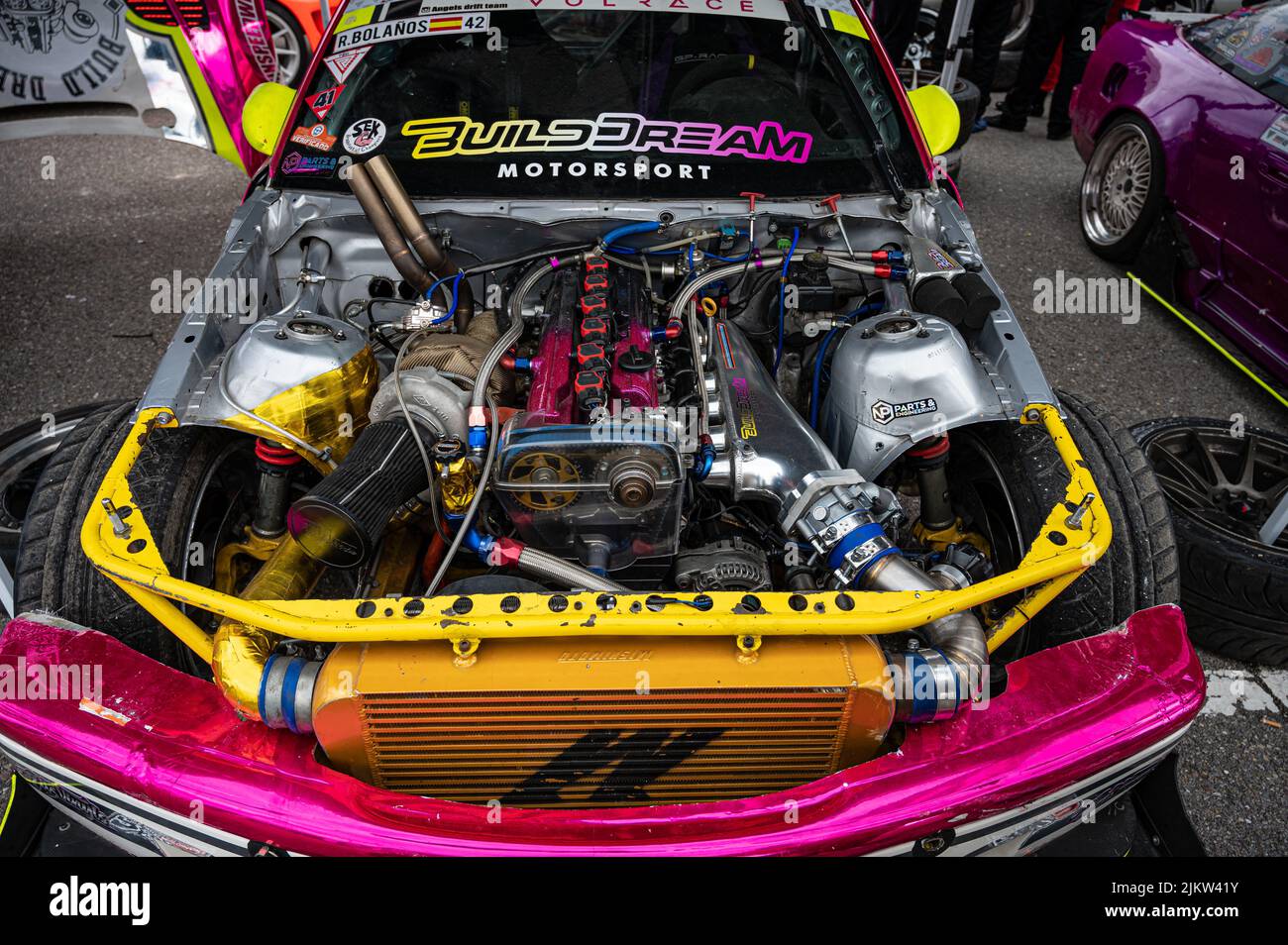Car drift hi-res stock photography and images - Alamy