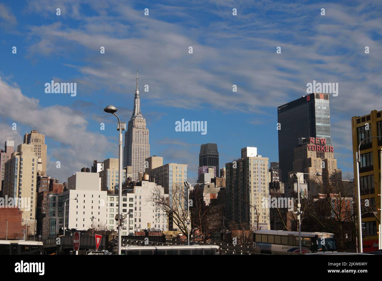 The New York City Skyline and