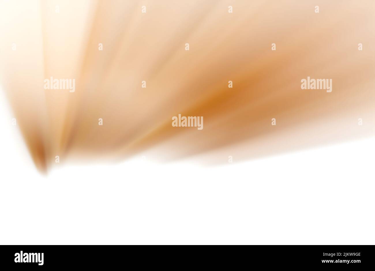 Blurry acceleration speed motion on night road in light brown Stock Photo