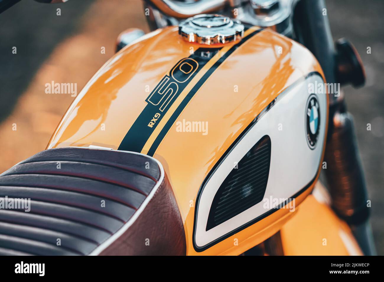 BMW Motorrad, rotated logo, white background Stock Photo - Alamy