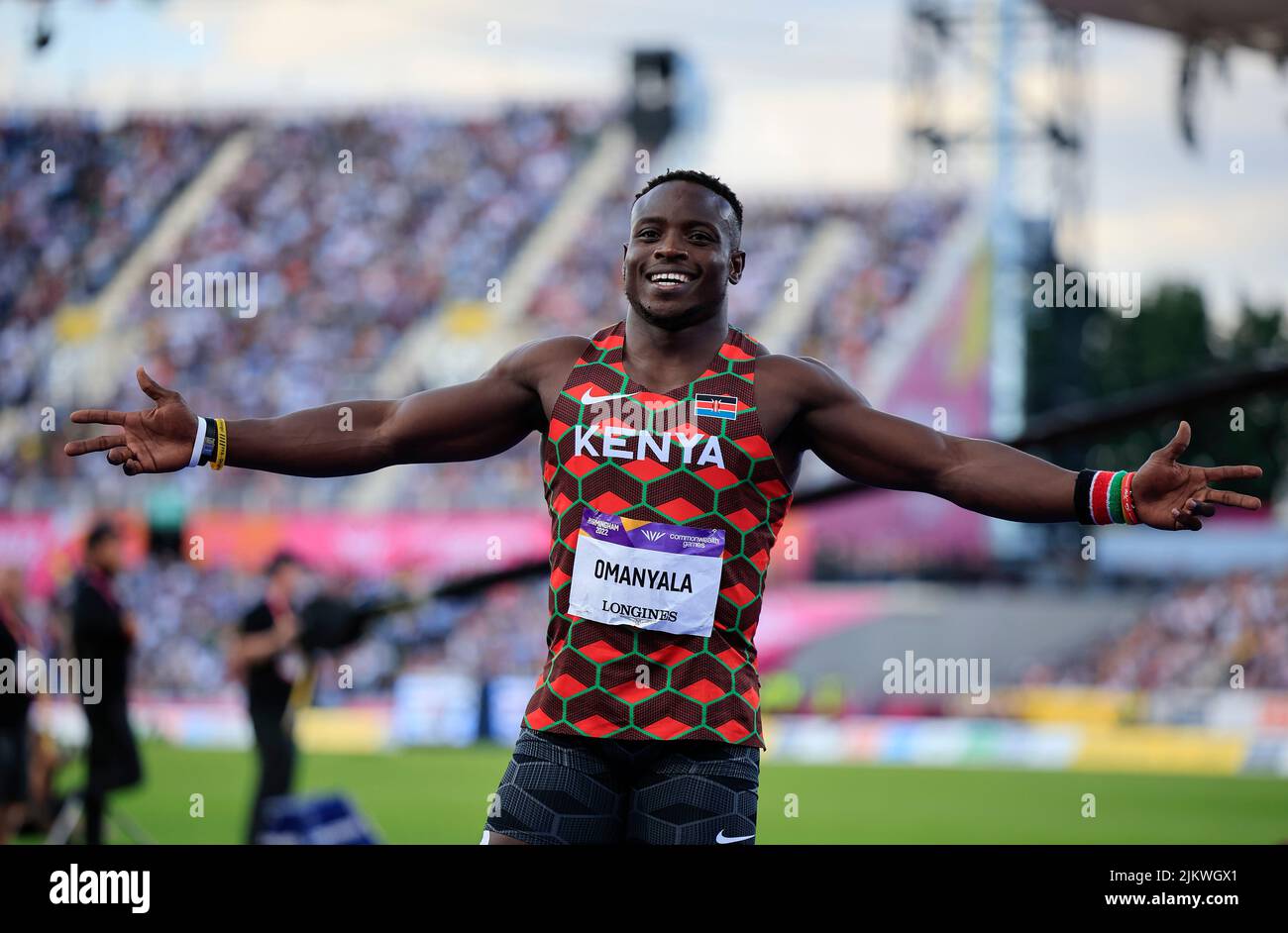 Ferdinand omanyala commonwealth games hires stock photography and