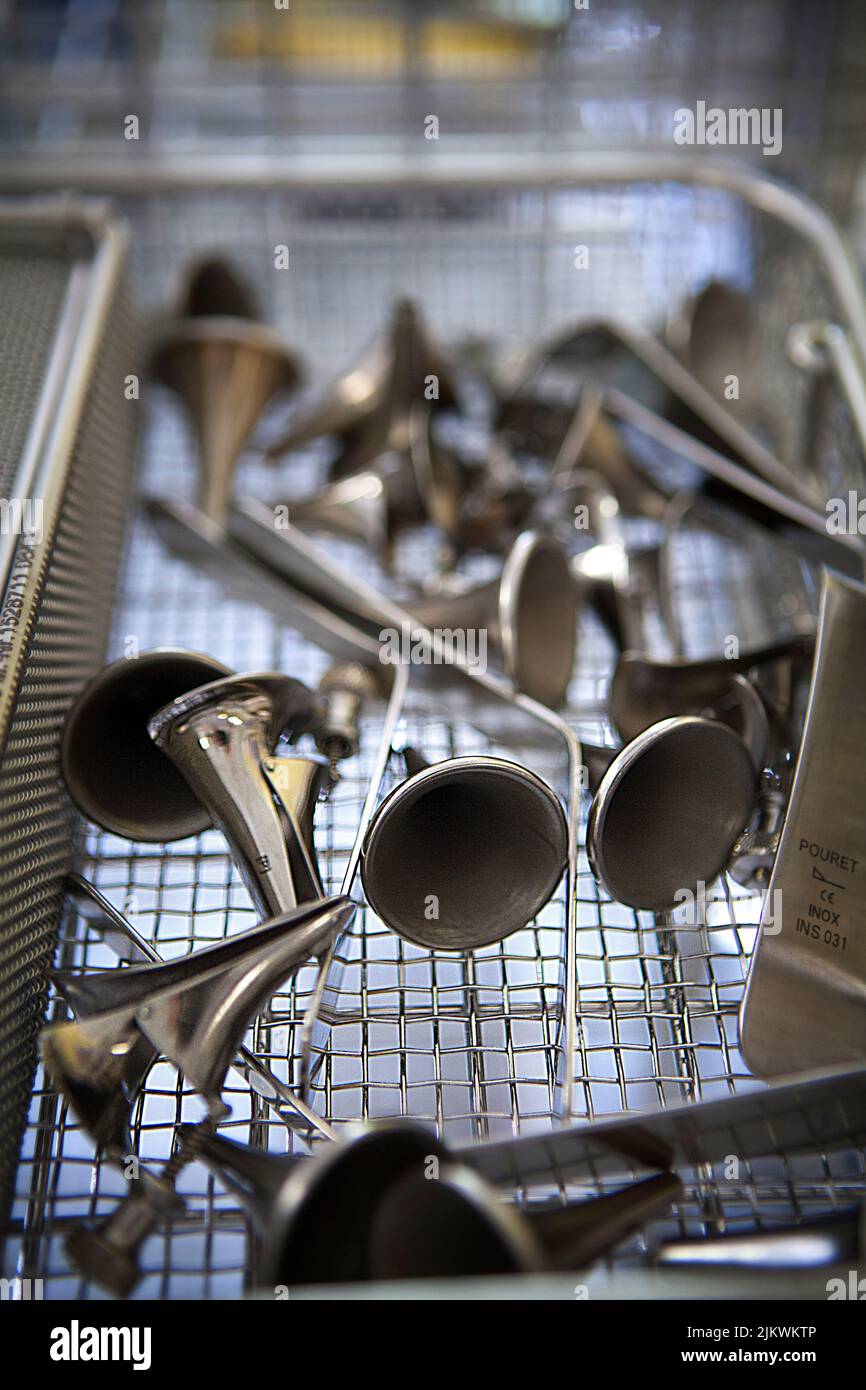 In the surgical instrument sterilization department, each instrument