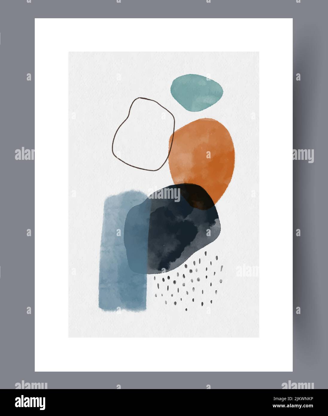 Printable wall art vector poster set vector Stock Vector Image & Art ...