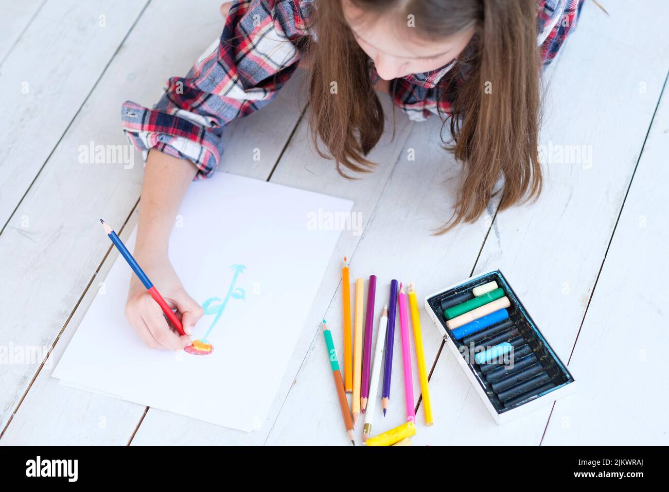Crayon Drawing Ideas
