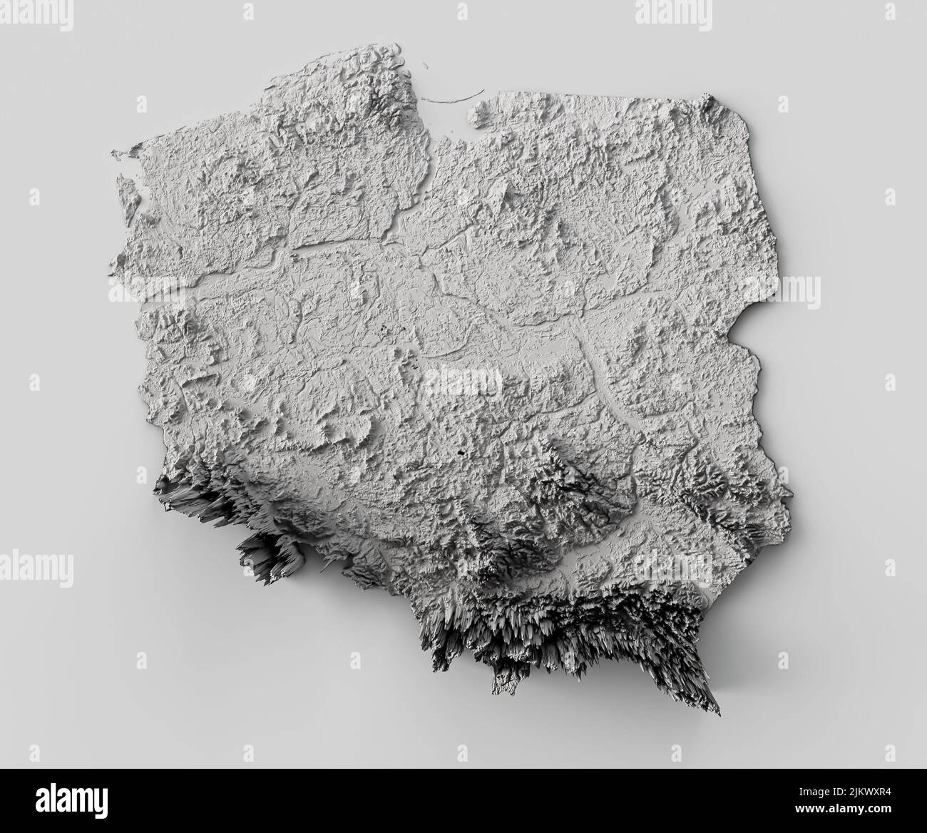 Shade map. Shade map