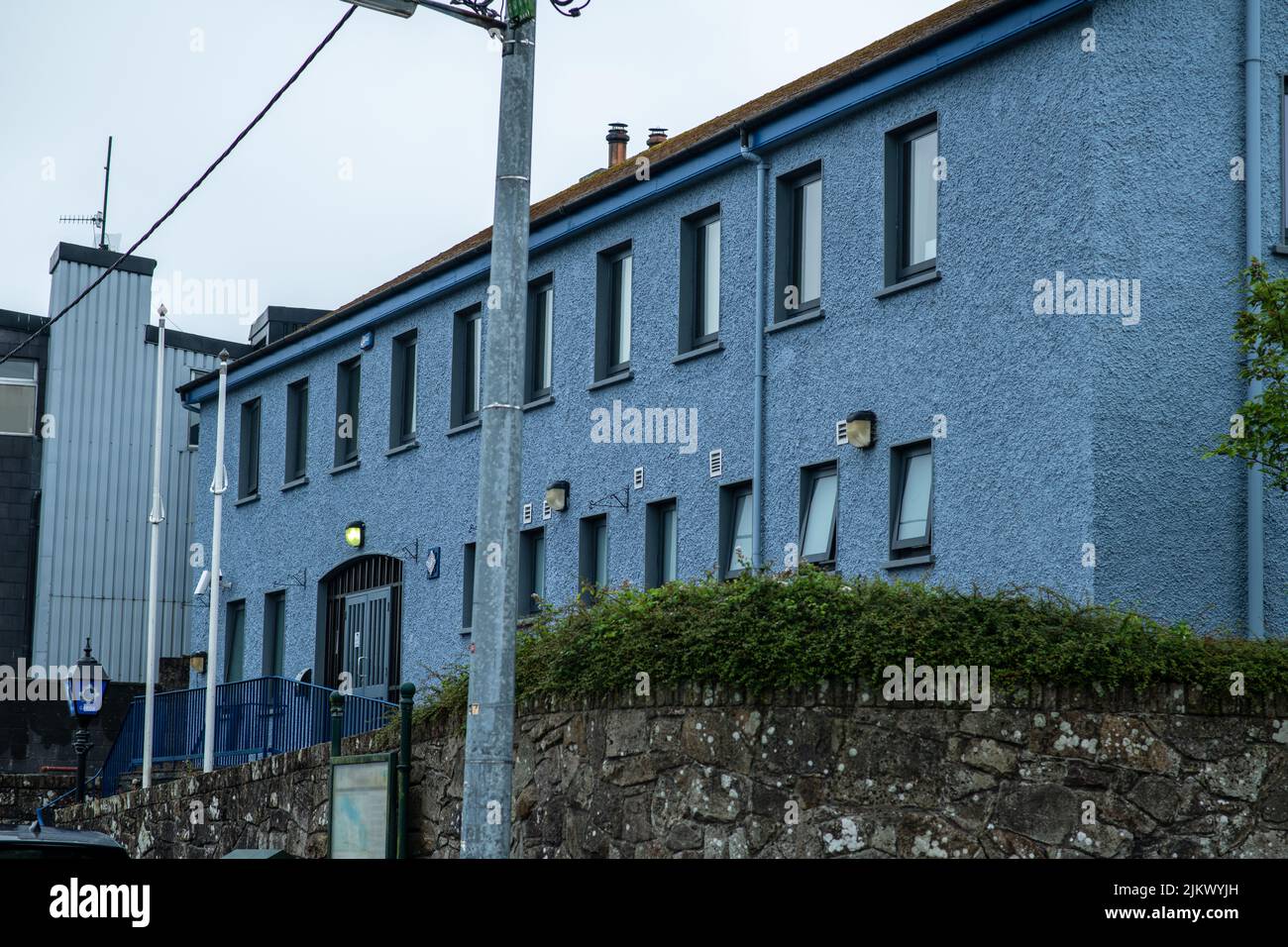 Killaloe, Ireland July 30, 2022; Small boat floating dock on the