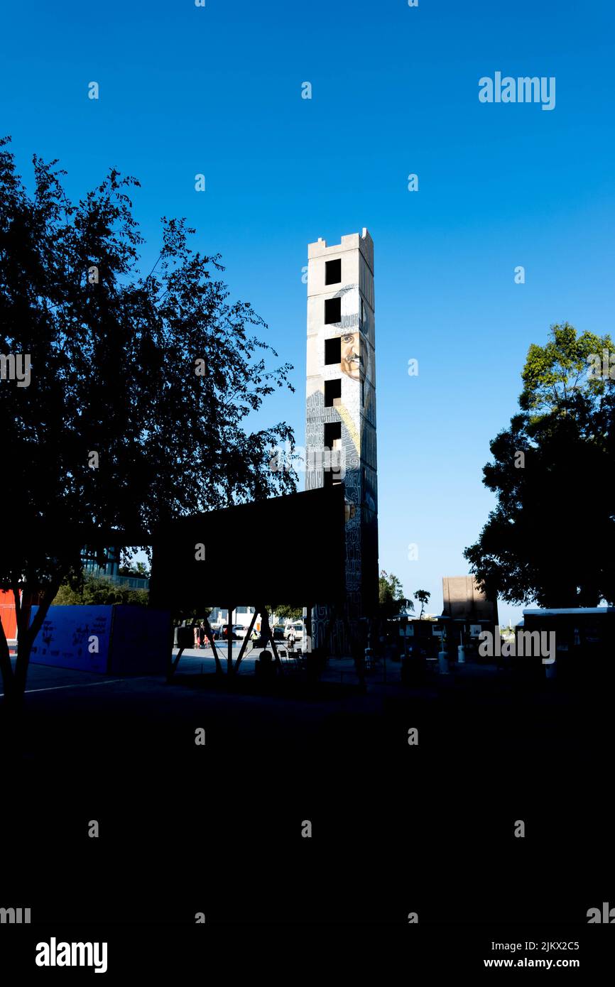 A Doha Fire Station Museum in Doha Qatar Stock Photo Alamy