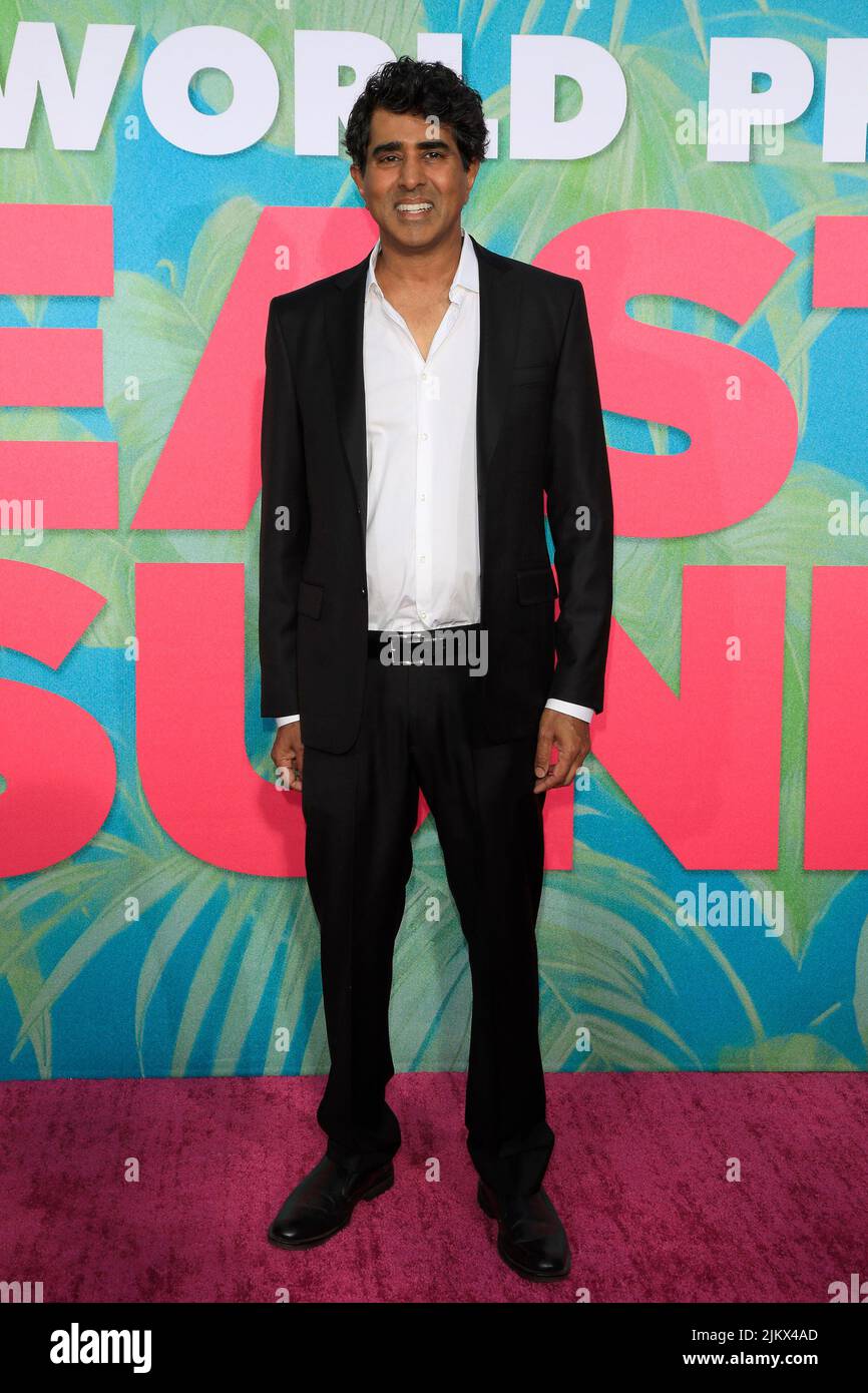 August 2, 2022, Los Angeles, California, USA: LOS ANGELES - August 2: Jay Chandrasekhar at the World Premiere of Easter Sunday at the TCL Chinese Theatre IMAX on August 2, 2022 in Los Angeles, CA (Credit Image: © Nina Prommer/ZUMA Press Wire) Stock Photo